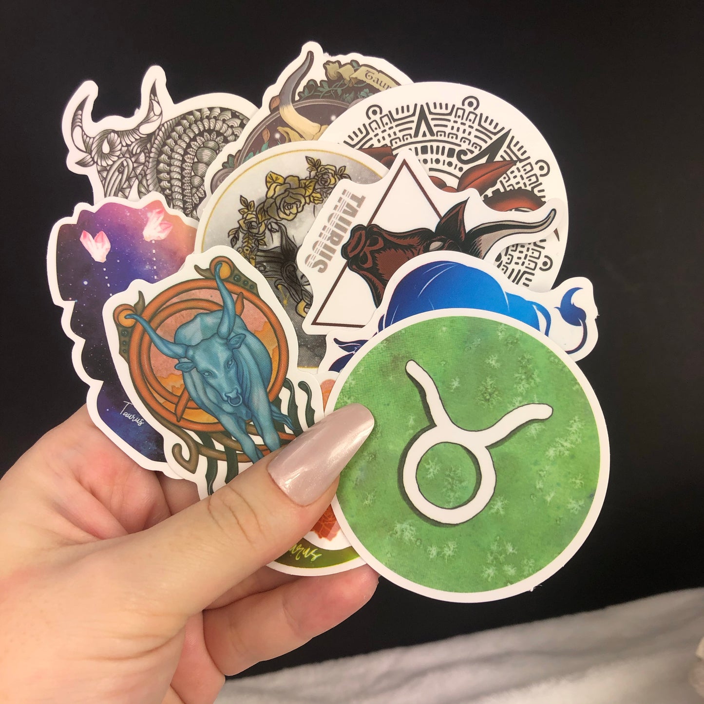Taurus Horoscope Sticker Mix - 5Pcs