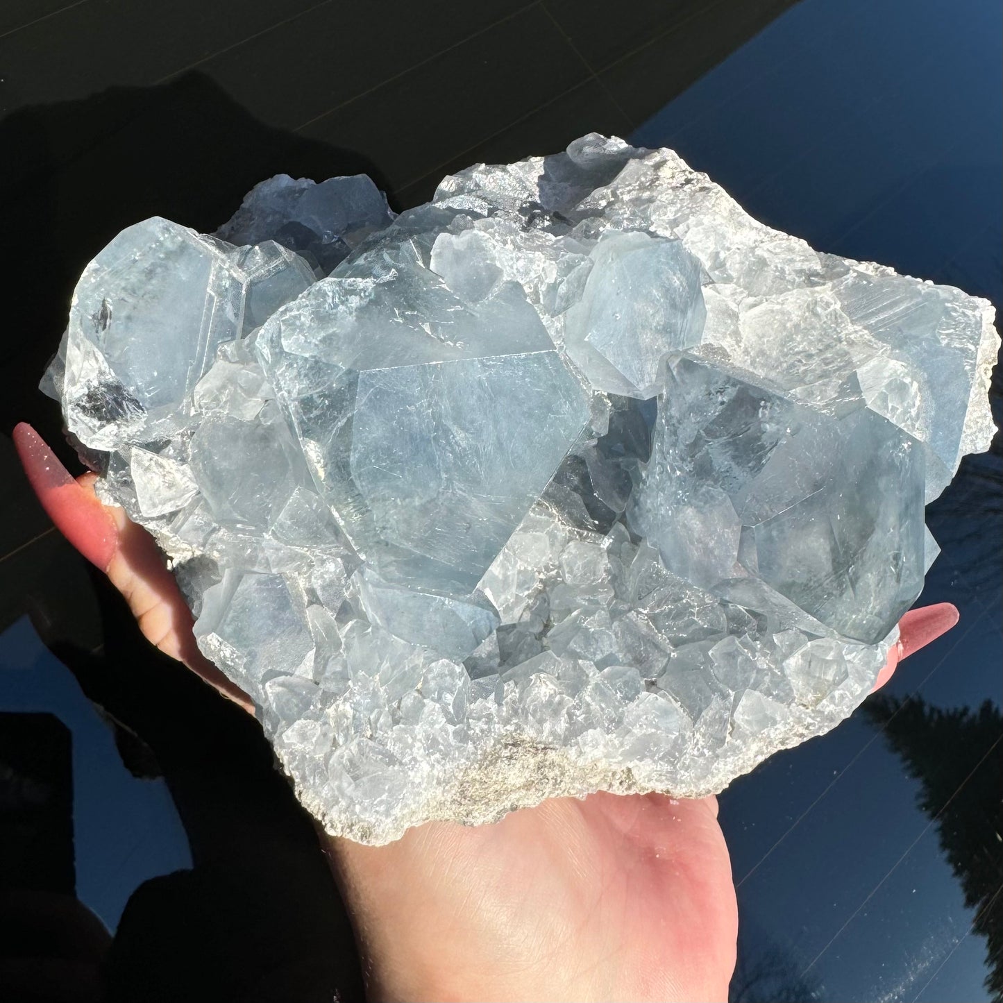 High Quality Large Celestite Cluster