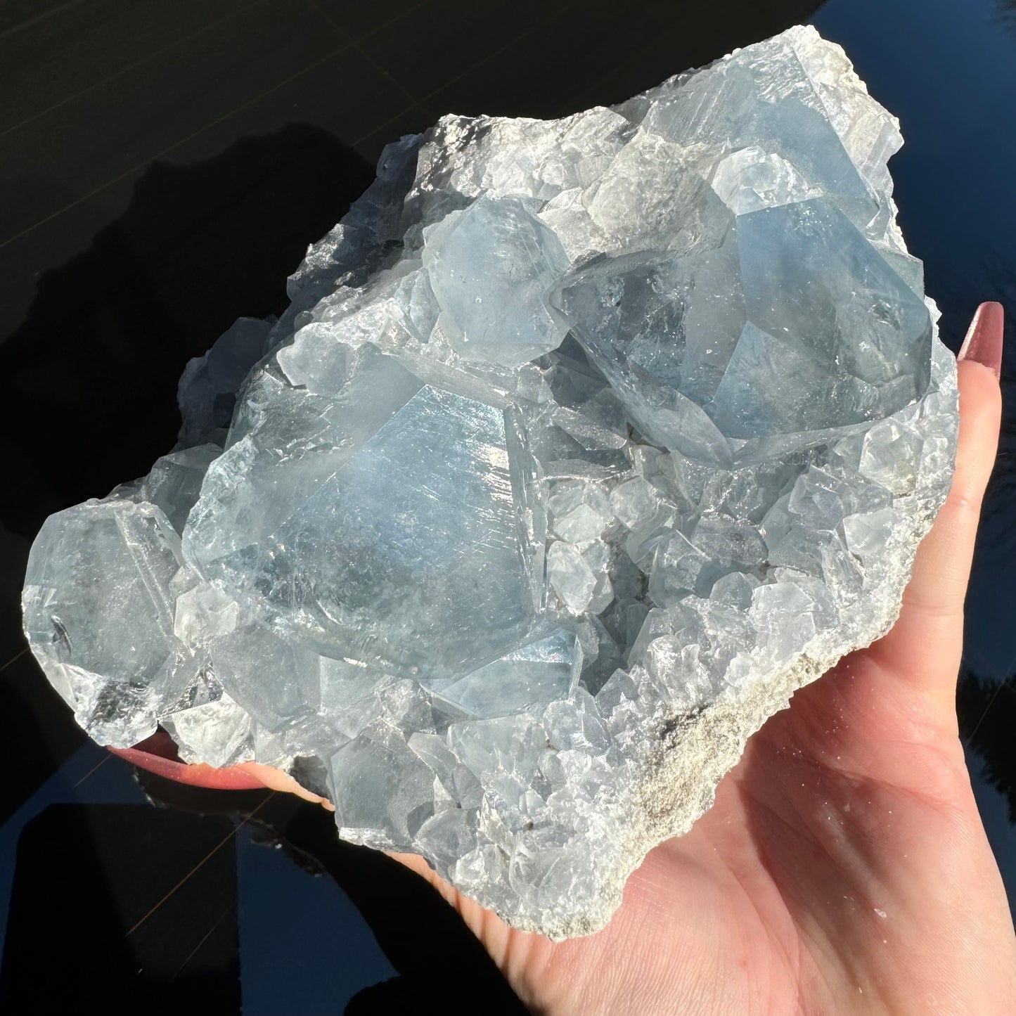 High Quality Large Celestite Cluster