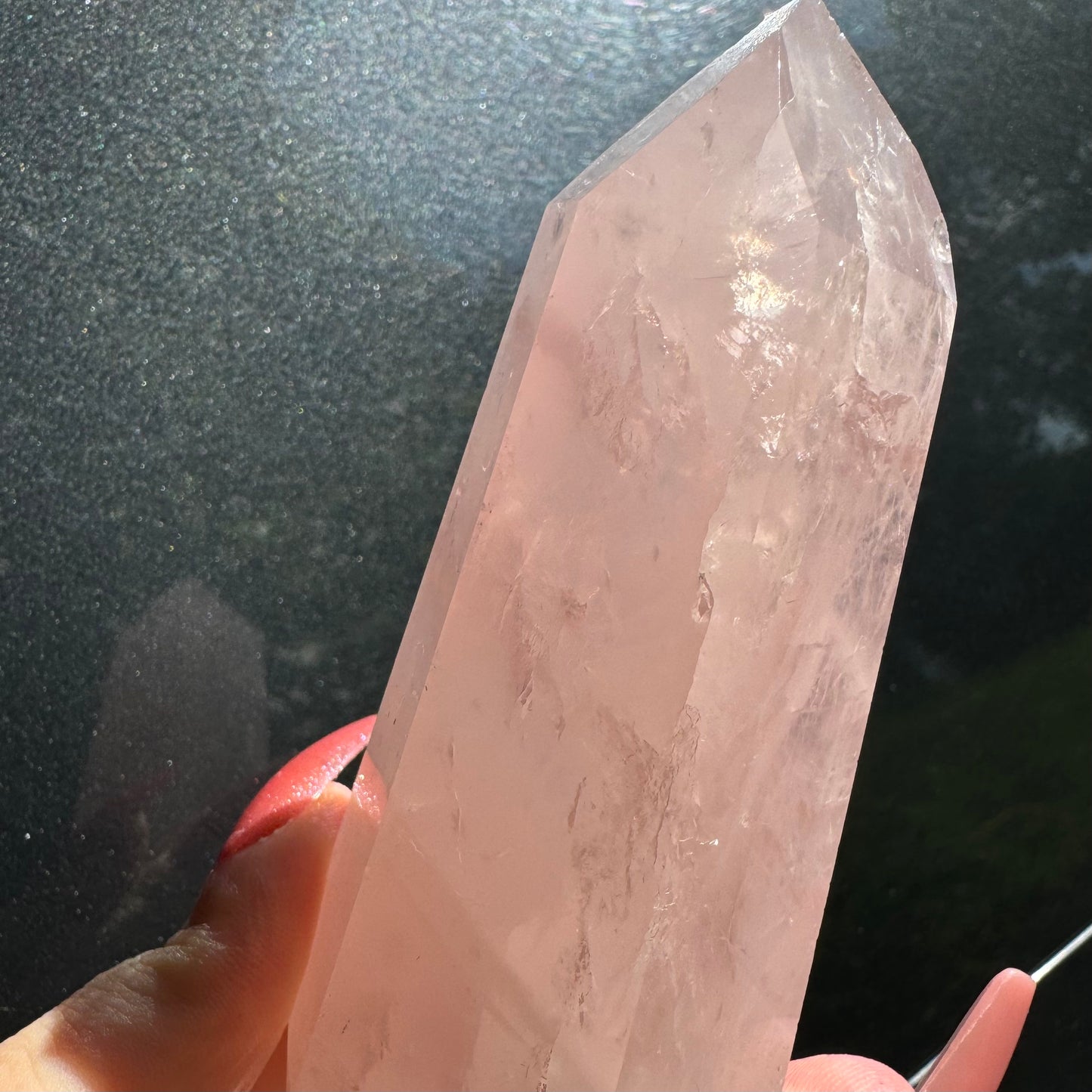 High Quality Rose Quartz Tower from Brazil