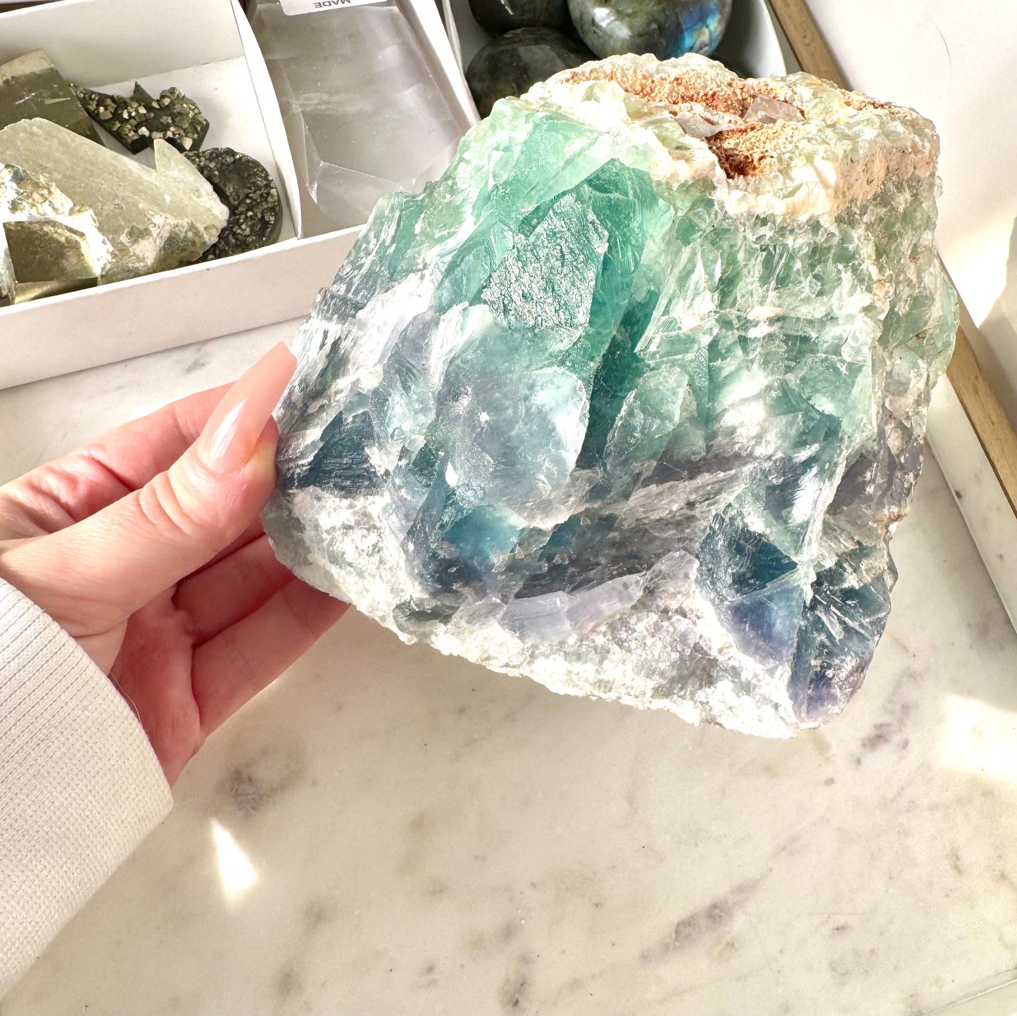 XL Fluorite Specimen from Durango, Mexico