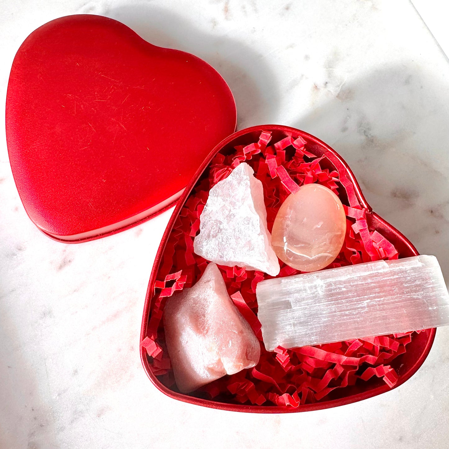 Heart Chakra Crystal Box