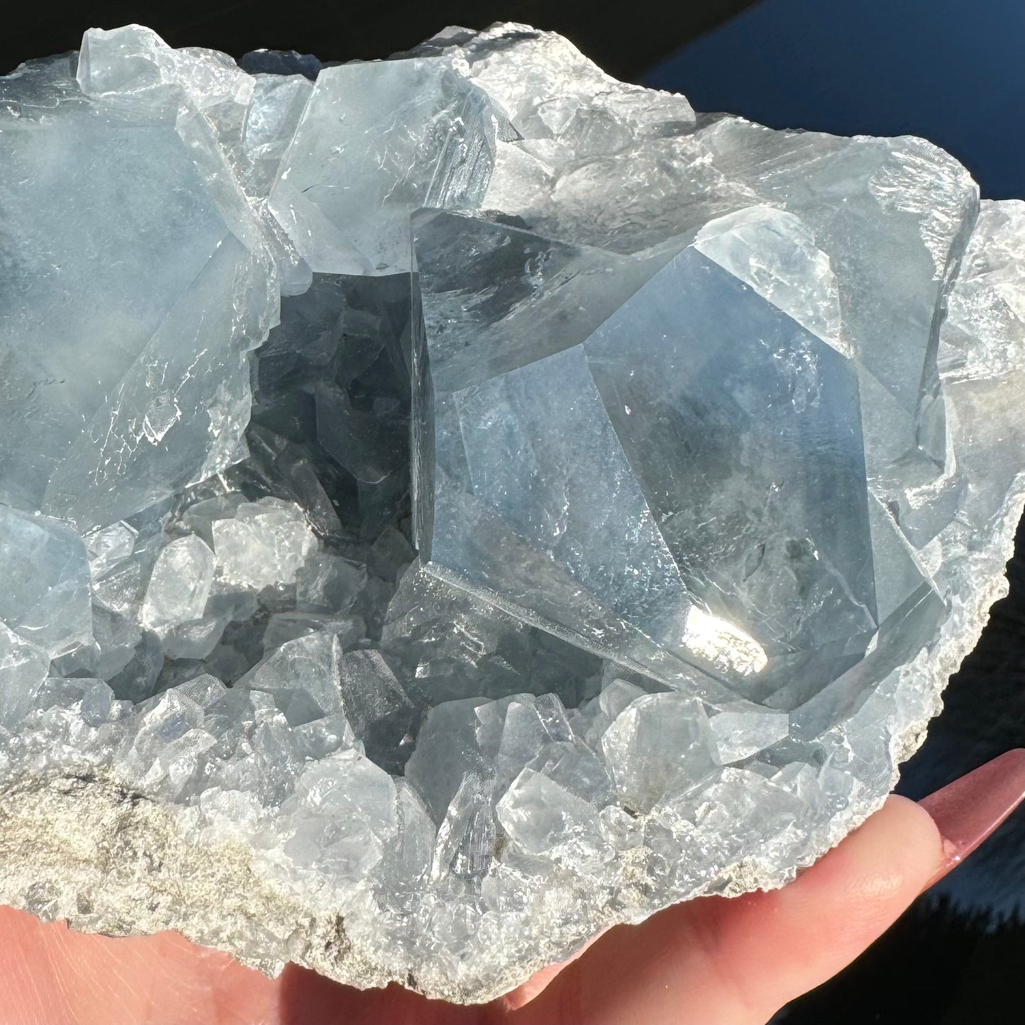 High Quality Large Celestite Cluster