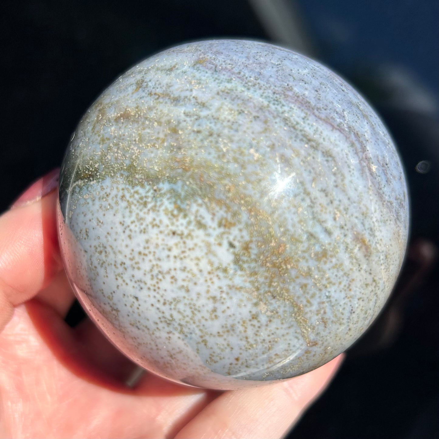 Ocean Jasper Sphere