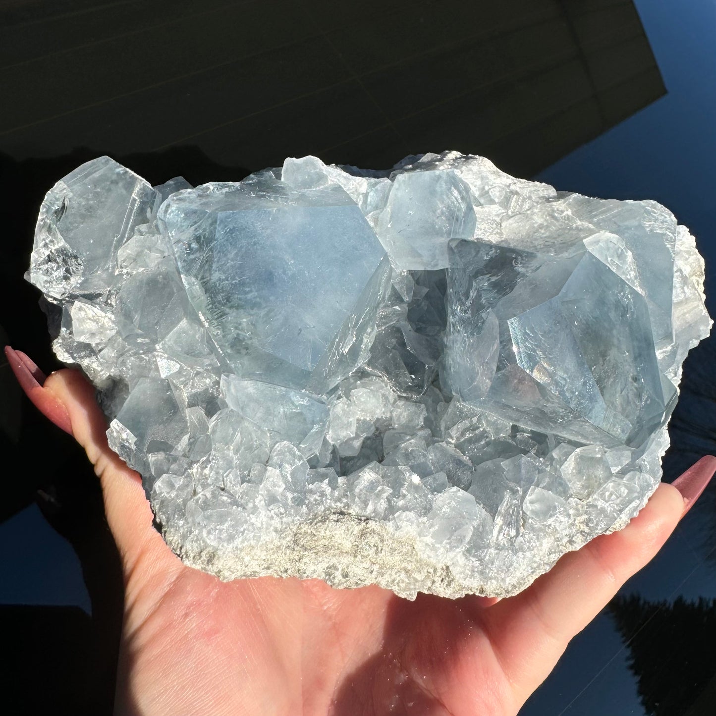 High Quality Large Celestite Cluster