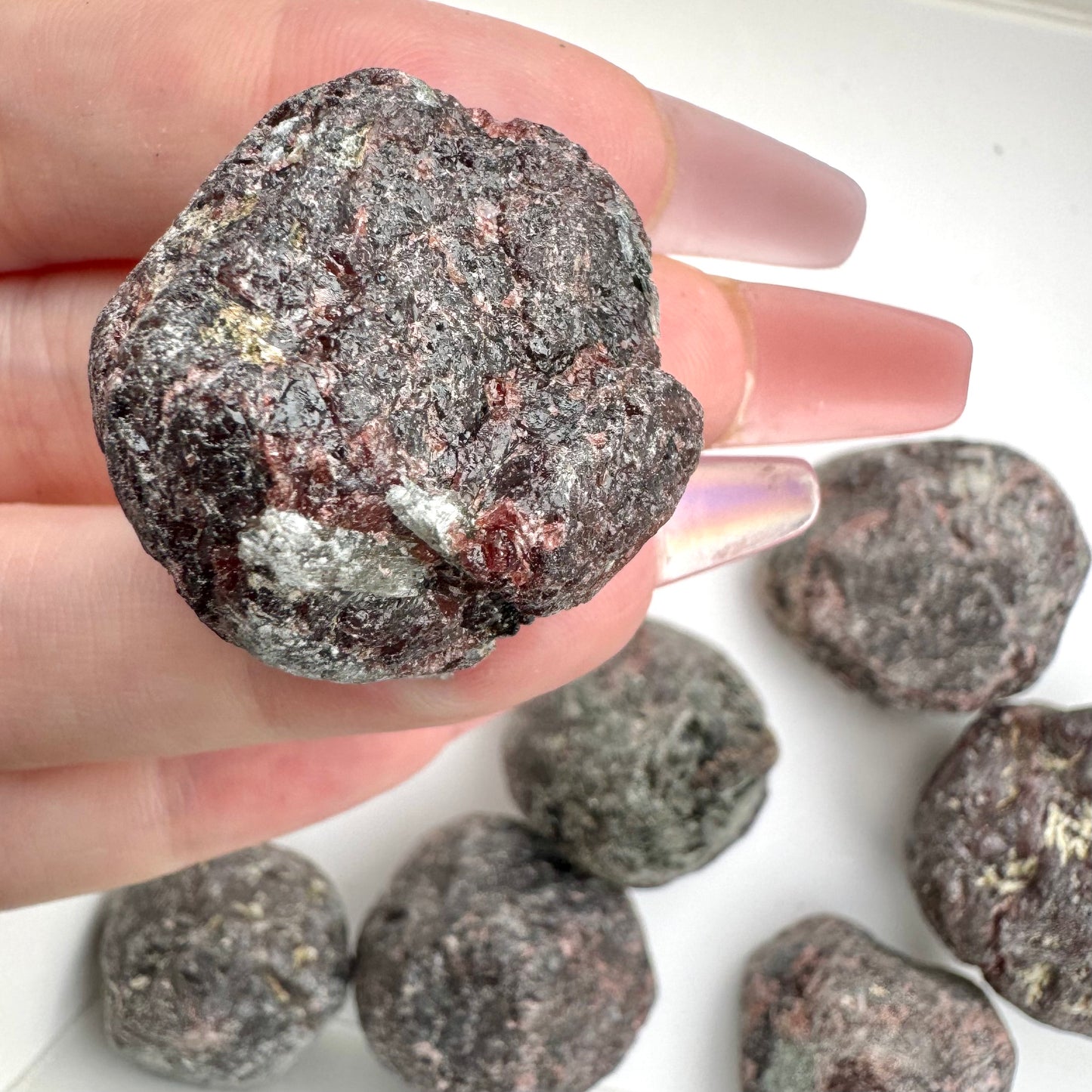 Natural Rough Red Garnet from Brazil