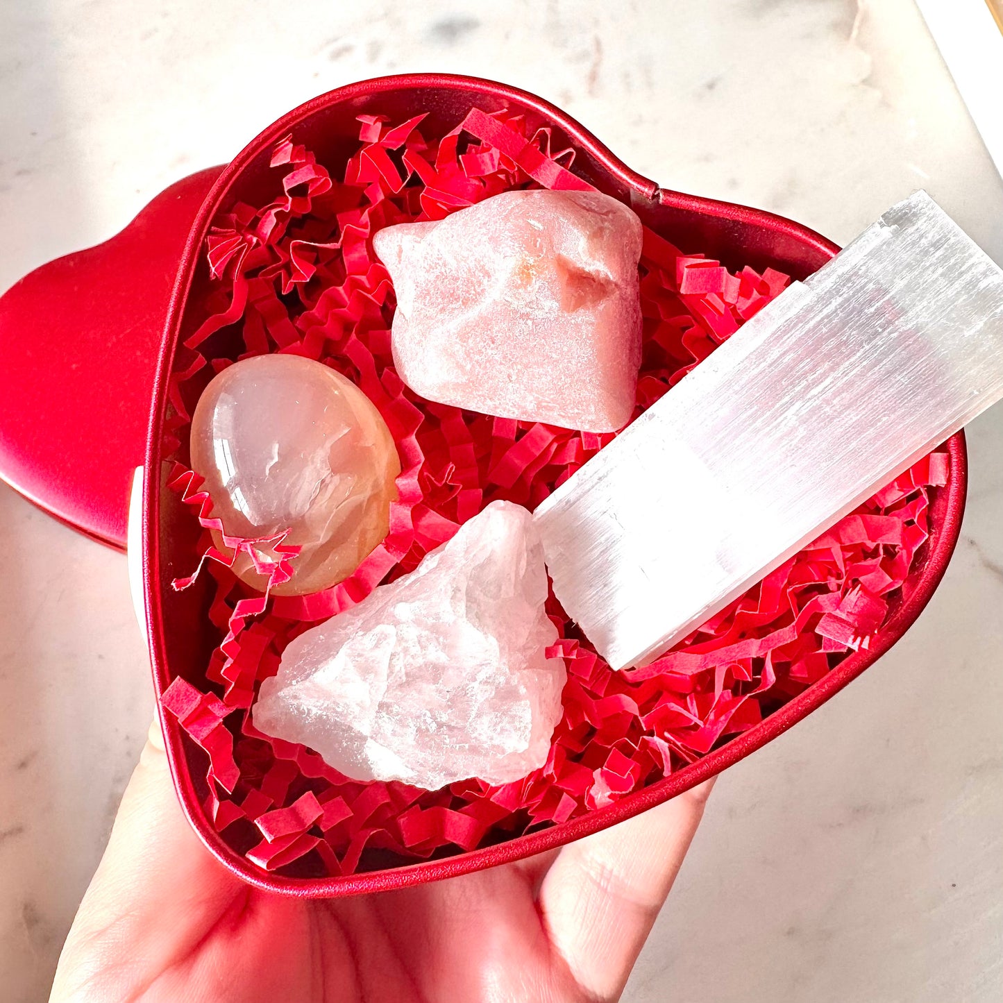 Heart Chakra Crystal Box