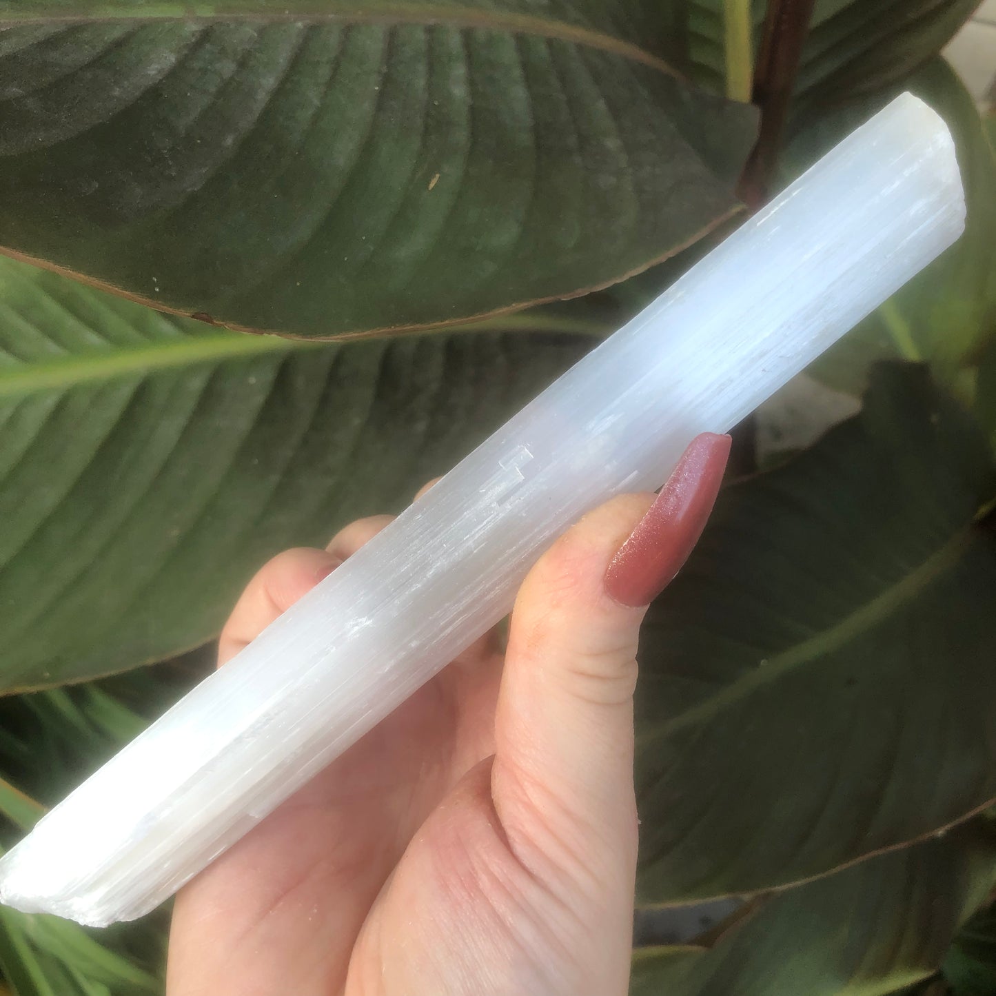 Raw Unpolished Selenite Wand