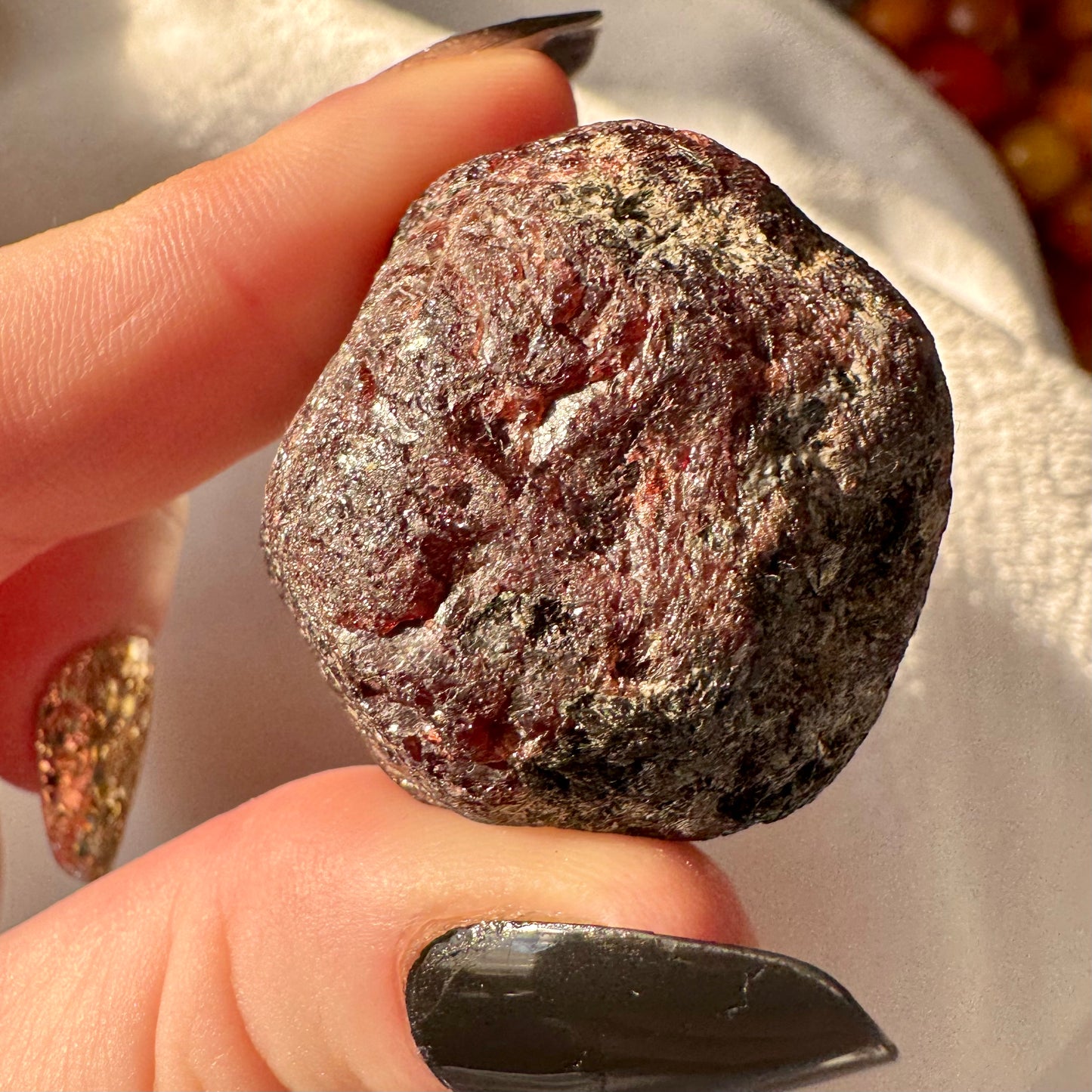 Natural Rough Red Garnet from Brazil