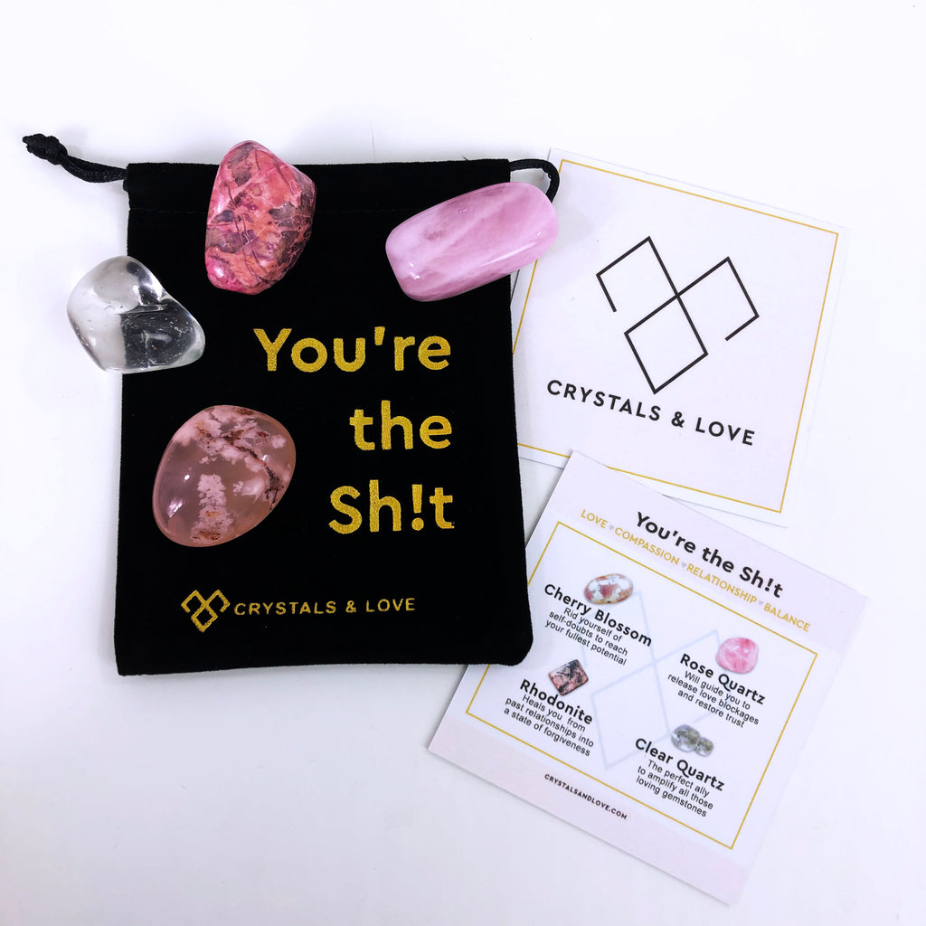 YOU’RE THE SHIT - Crystals Set