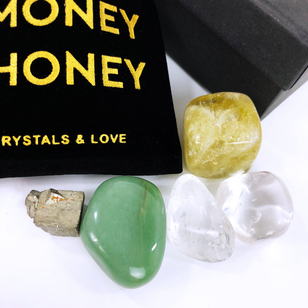 GET THAT MONEY HONEY - Crystals Set