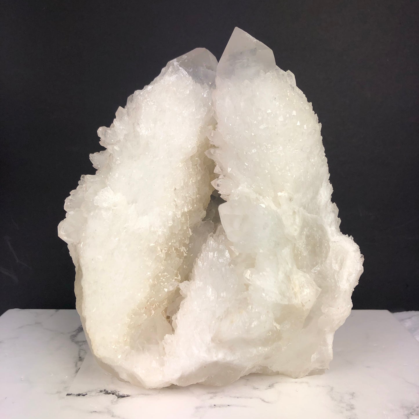 XL Sparkly Sugar Quartz Cluster