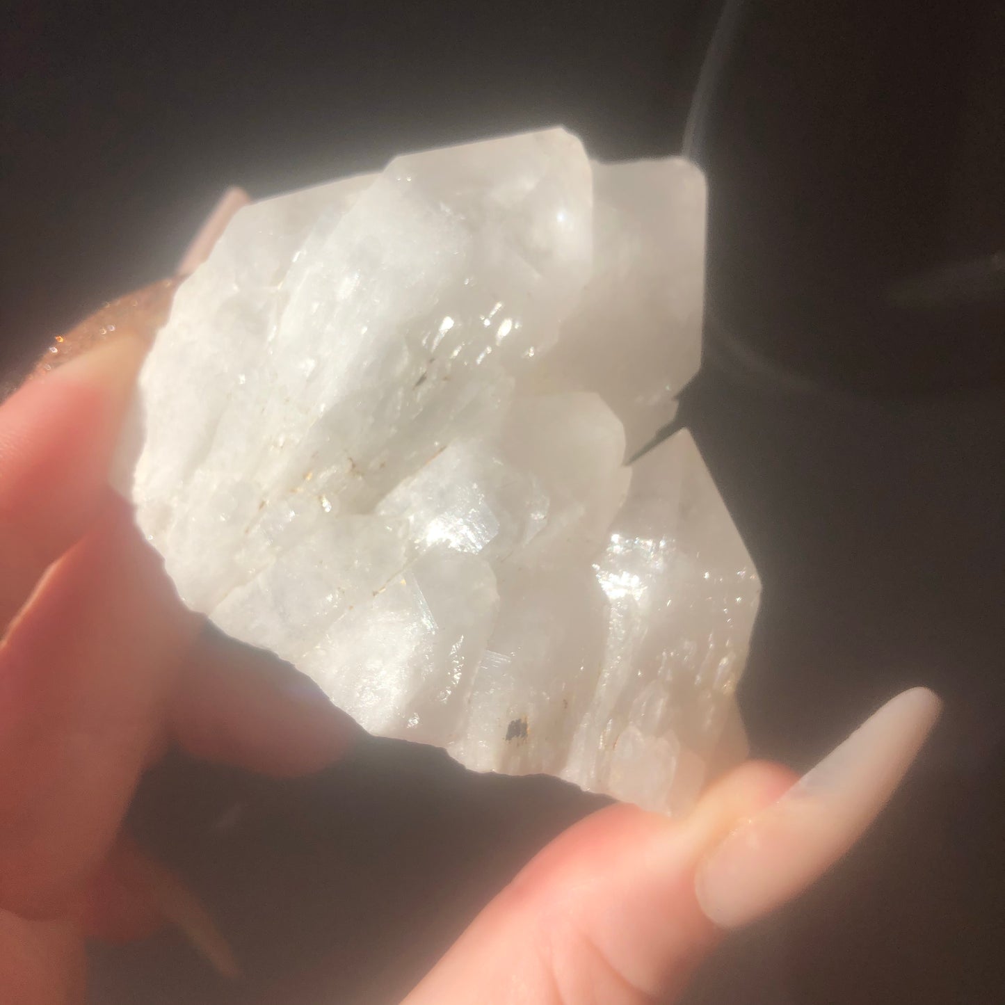 White Sugar Quartz Cluster