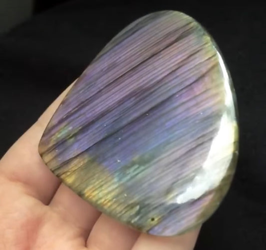 Large Purple Labradorite Cabochon