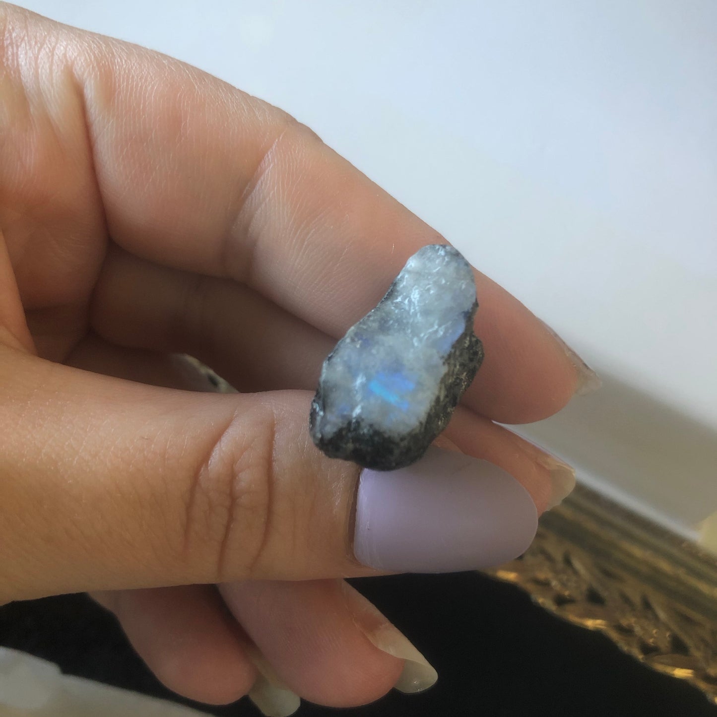 High Grade Extra Flashy Raw Moonstone Crystal