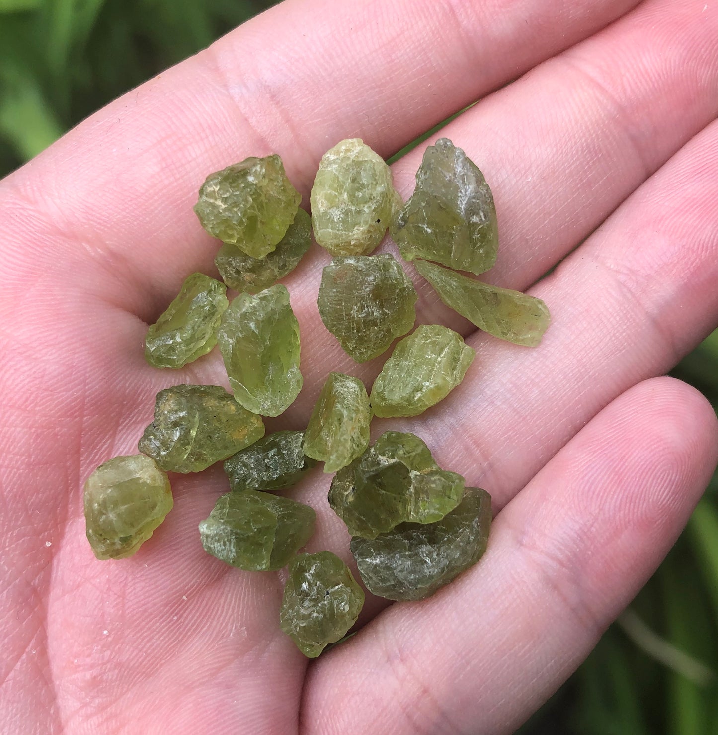 Rare! ONE Raw Peridot Stone