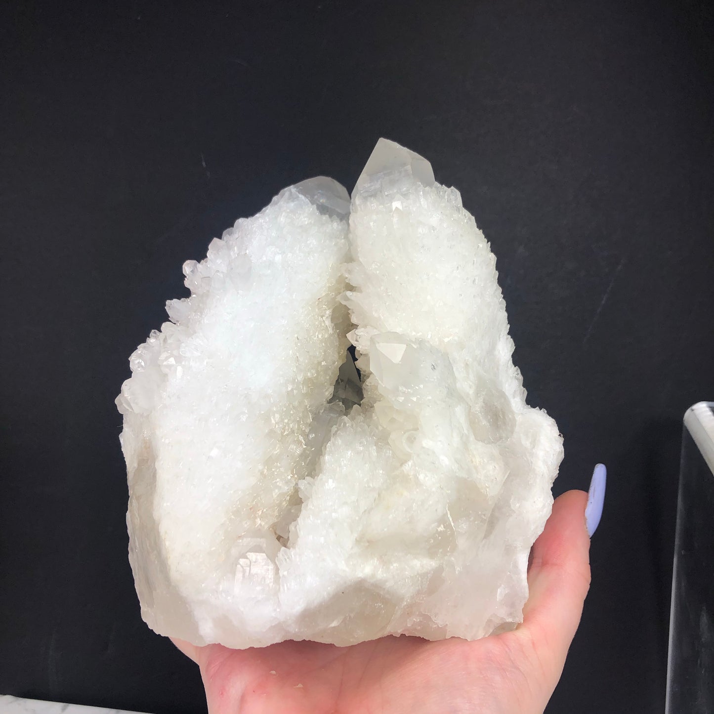 XL Sparkly Sugar Quartz Cluster