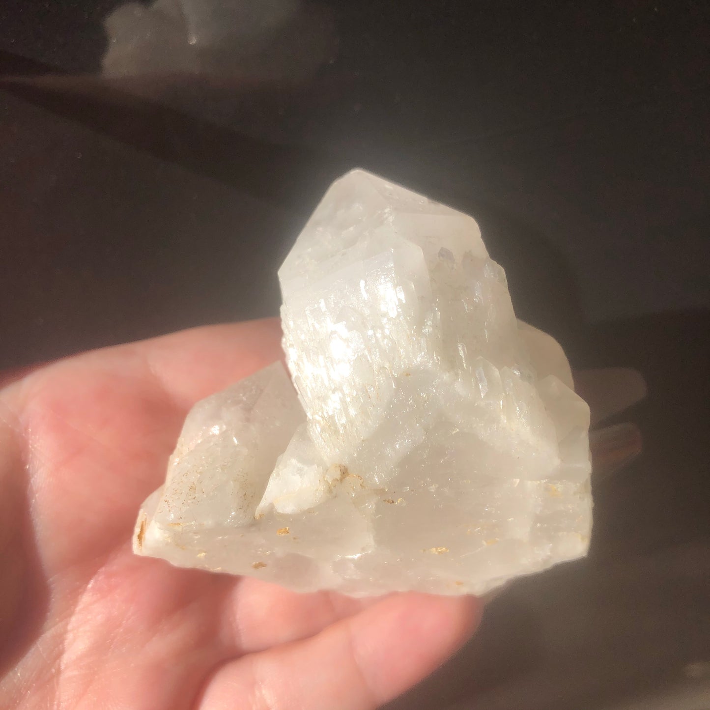 White Sugar Quartz Cluster