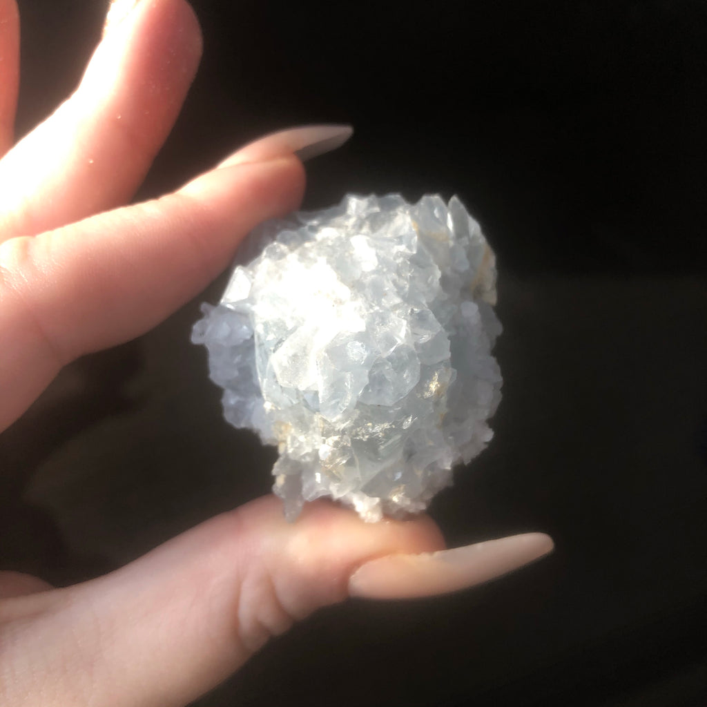 Raw Blue Celestite Crystal Cluster