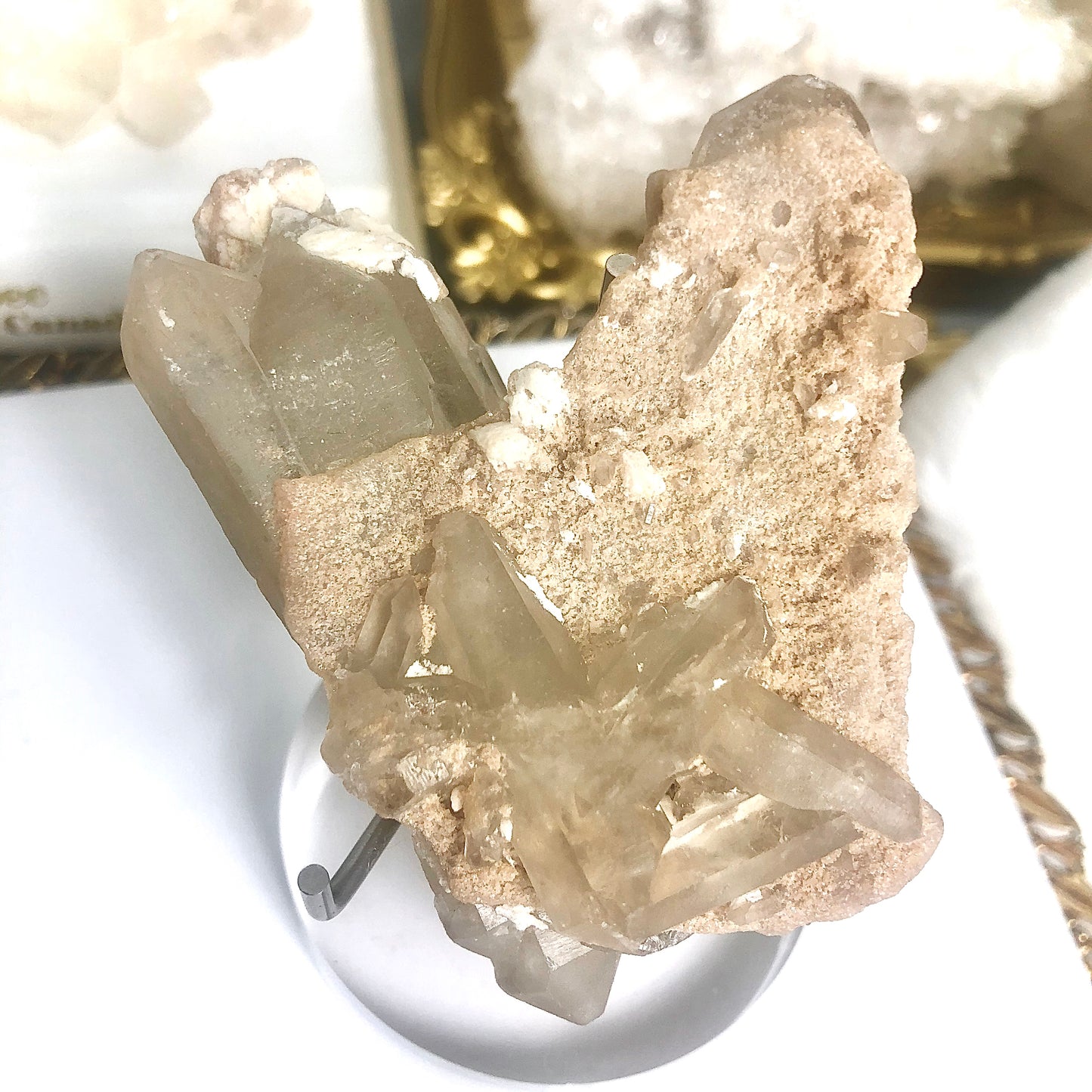 RARE - Natural Double Terminated Citrine Specimen from Brazil