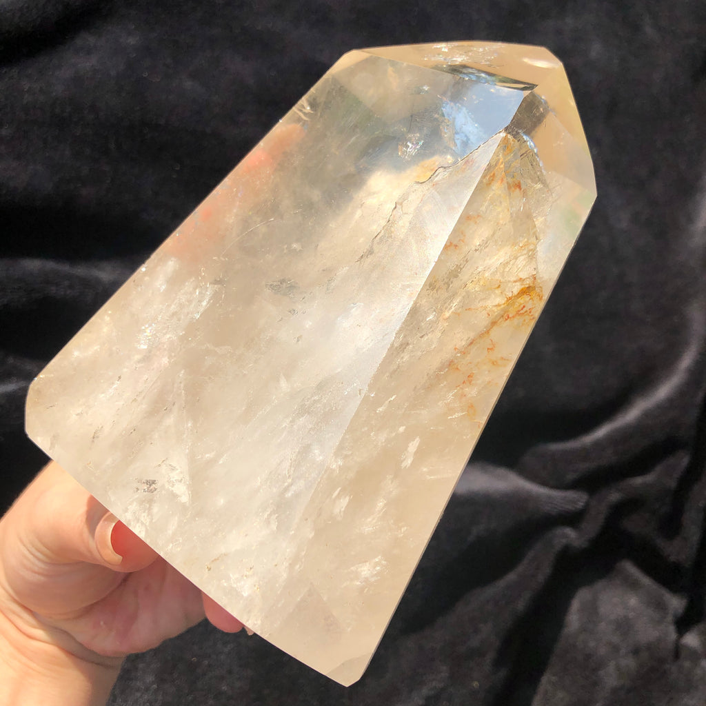 RARE 1.8Kg Genuine untreated citrine tower from Brazil